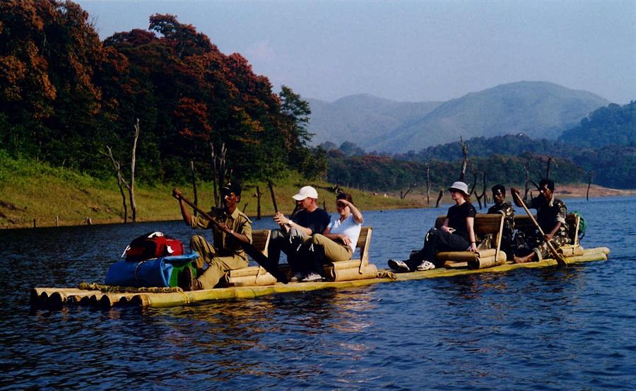 Reed Rafting in Kerala