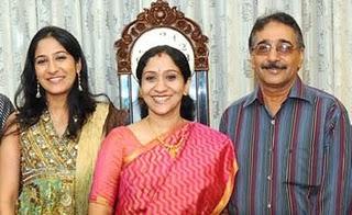 Swetha Mohan Family