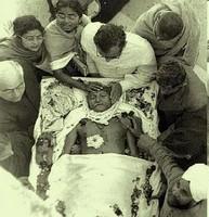 Gandhiji after death