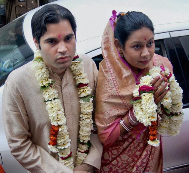 Varun Gandhi- Yamini Roy Marriage Photos and Pictures.