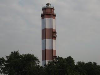 The Lighthouse at Puthuvype Beach in Ernakulam District