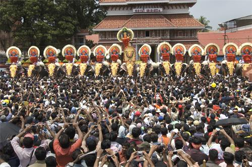 Thrissur Pooram 2011 Festival Programmes & Launch