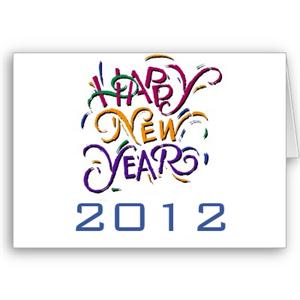 Happy New Year 2012 Google Plus Scraps and Greeting Cards