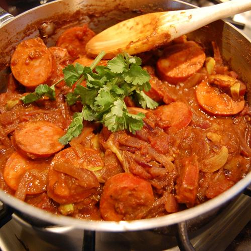Recipe of Chicken Sausage Curry