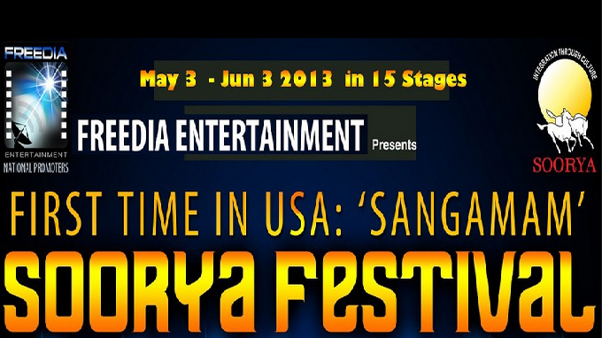 Soorya Festival at USA- Sangamam 2013