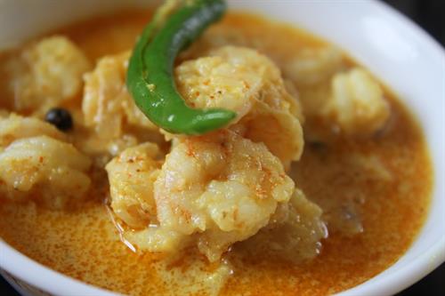 Prawn coconut curry