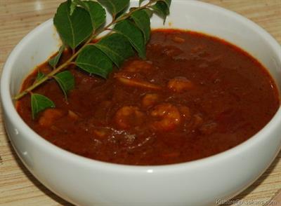 Chemmeen Theeyal Recipe