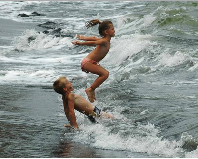 Kovalam in Monsoon