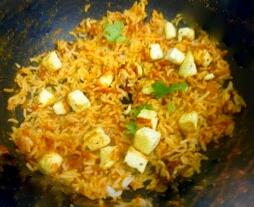 Tomato rice recipe