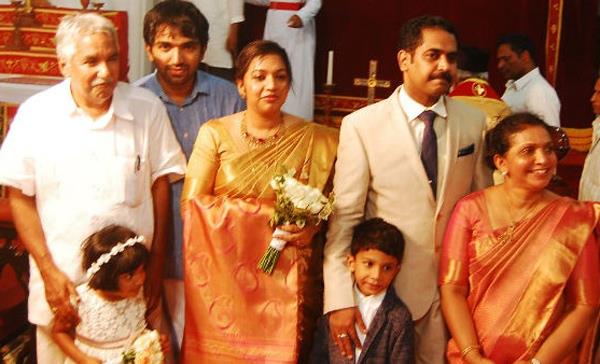 Oommen Chandys daughter Maria Oommen Marriage Photos