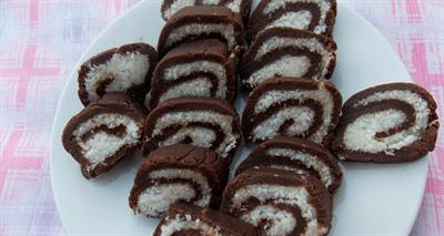 Delicious chocolate roller coaster