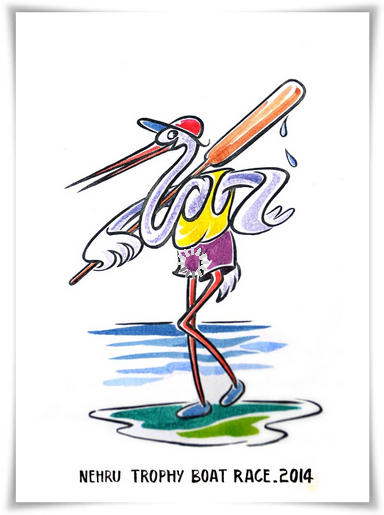 Nehru Trophy Boat Race 2014 Logo