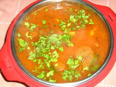 Rasam - ingredients and preparation