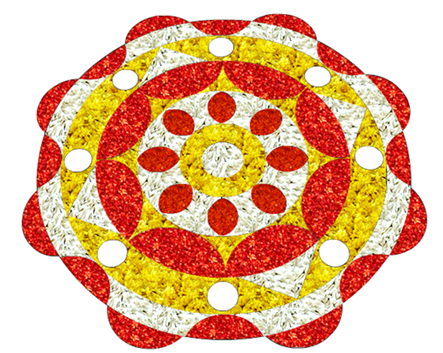 Best Onam 2014 Pookalam Designs for Competitions