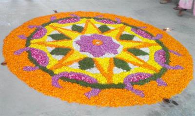 Top Onam 2014 Floral Carpet Designs