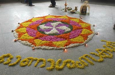 Top Onam 2014 Floral Carpet Designs