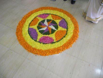 Top six pookkalam designs.