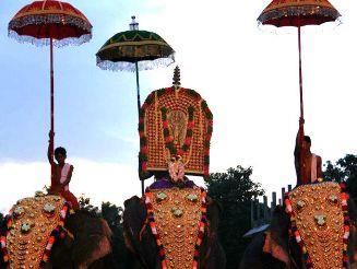 Onam Festival Thrikkakara Temple