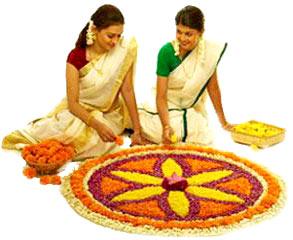 Celebration of Onam Festival 2012