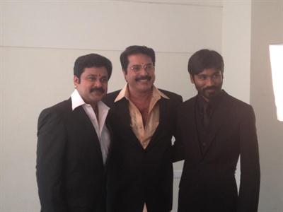 Mammootty, Dileep and Dhanush in Kamath and Kamath