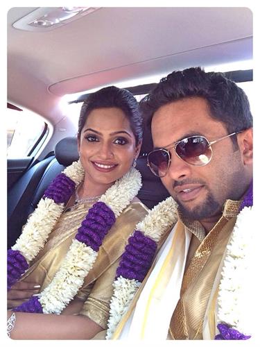 Aju Varghese married Augustina Manu