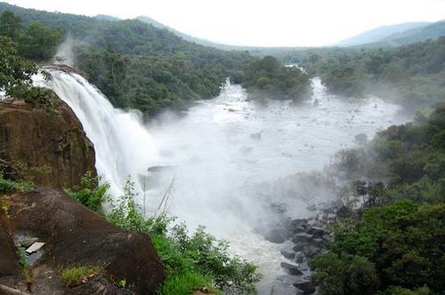 The great fall in Athirappalli