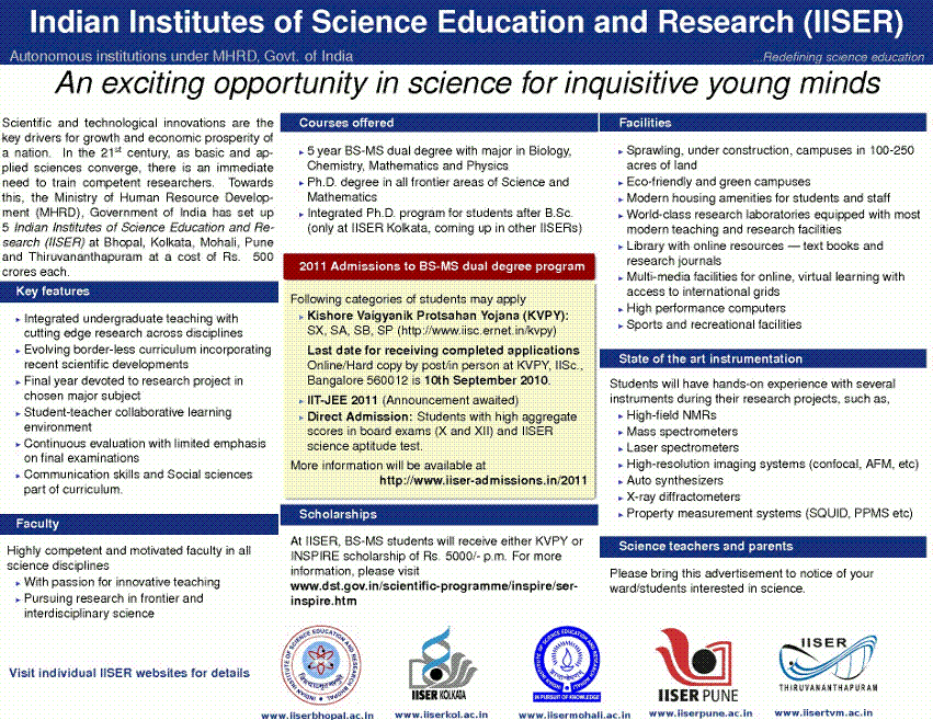 IISER BROCHURE